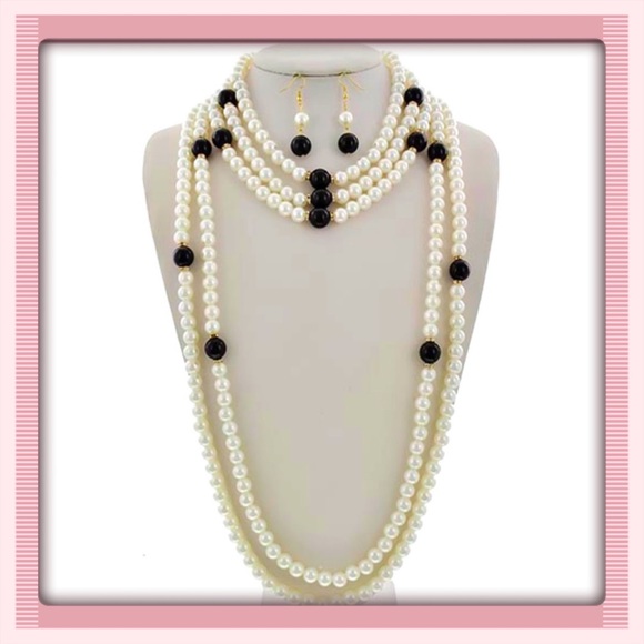 🪴Necklace Earrings Set - Picture 1 of 1